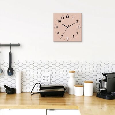ARTland Uni Trendfarben - Pink 30x30cm Wanduhr ARTland Uni Trendfarben - Pink 30x30cm Wanduhr