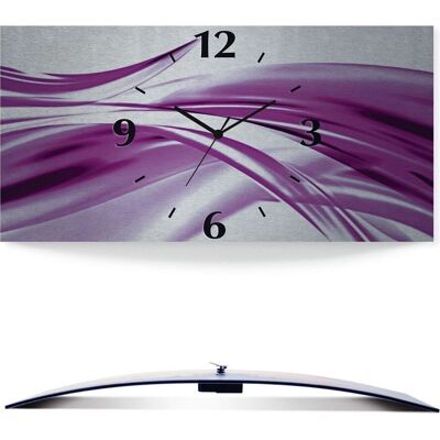 ARTLAND Schöne Welle - Abstrakt Wanduhr - 50cm x 25cm ARTLAND Schöne Welle - Abstrakt Wanduhr - 50cm x 25cm