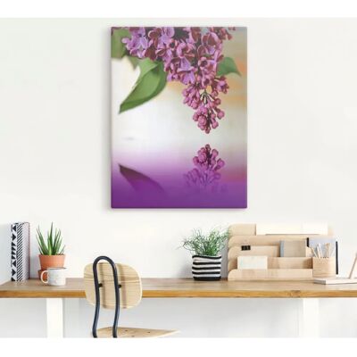 ARTLAND Flieder Wandbild - Leinwanddruck, 30x40cm - Wand Dekoration ARTLAND Flieder Wandbild - Leinwanddruck, 30x40cm - Wand Dekoration