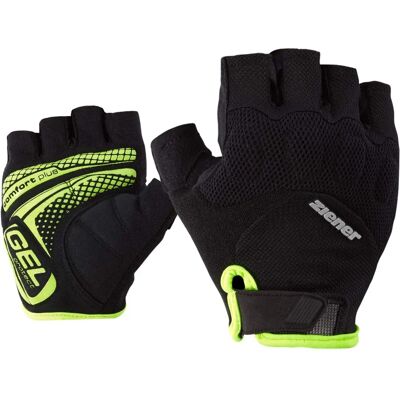 Ziener Schwarze Gel-Fingerhandschuhe für Herren - Größe 7.5 Ziener Schwarze Gel-Fingerhandschuhe für Herren - Größe 7.5