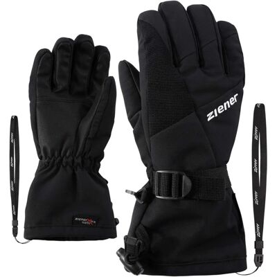 Ziener Alpine Junior Kinder Skihandschuhe - GORETEX Schwarz - 7,5 Ziener Alpine Junior Kinder Skihandschuhe - GORETEX Schwarz - 7,5