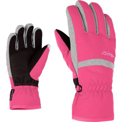Gants de ski étanches roses LEJANO Junior de Ziener - Gants de ski Gants de ski étanches roses LEJANO Junior de Ziener - Gants de ski