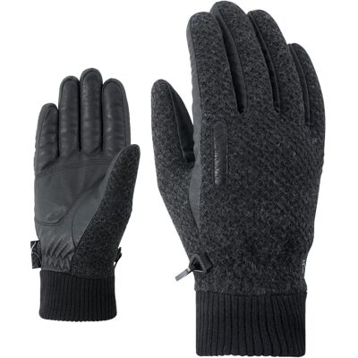 ZIENER IRUK AW Gloves - Winter Multisport - Grey - Men ZIENER IRUK AW Gloves - Winter Multisport - Grey - Men