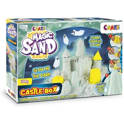 Craze Kinetic Sand Slott Set - Kreativ Lek för Barn Craze Kinetic Sand Slott Set - Kreativ Lek för Barn
