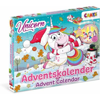 CRAZE 22 Calendrier de l'Avent Licorne pour Enfants - Jouet Noël CRAZE 22 Calendrier de l'Avent Licorne pour Enfants - Jouet Noël