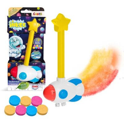 Jouet de bain multicolore INKEE - Modèle Baguette Fusée pour enfants Jouet de bain multicolore INKEE - Modèle Baguette Fusée pour enfants