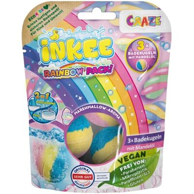 Craze INKEE Regnbue Multipack Barnebadebomber - Bad Type Craze INKEE Regnbue Multipack Barnebadebomber - Bad Type