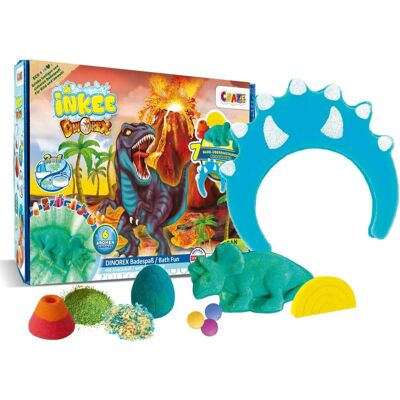 Σετ Dino INKEE για το μπάνιο - για παιδιά Σετ Dino INKEE για το μπάνιο - για παιδιά
