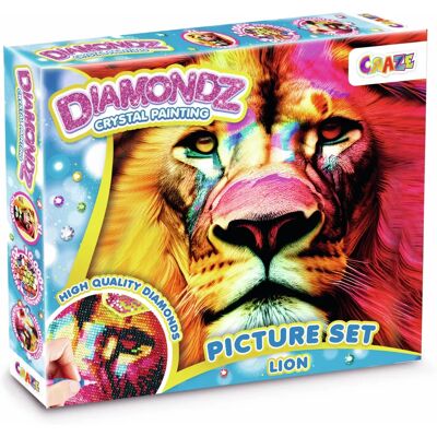 Kit de pintura de diamantes de Craze GmbH León - Manualidades Kit de pintura de diamantes de Craze GmbH León - Manualidades