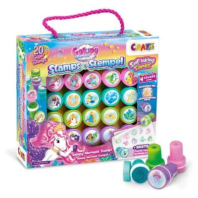 Craze - Ensemble de tampons sirènes - Tampons pour enfants Craze - Ensemble de tampons sirènes - Tampons pour enfants