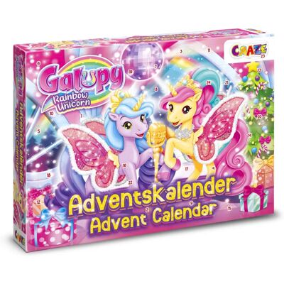 Craze Galupy Rainbow Unicorn - Advent Calendar Craze Galupy Rainbow Unicorn - Advent Calendar
