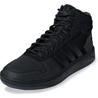 Adidas Hoops Mid 20 Schwarz - Turnschuhe Adidas Hoops Mid 20 Schwarz - Turnschuhe