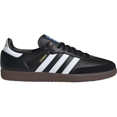 Adidas Samba OG - Ledersneaker Schwarz/Weiß Herren 4.5 UK - Ganzjährig Adidas Samba OG - Ledersneaker Schwarz/Weiß Herren 4.5 UK - Ganzjährig