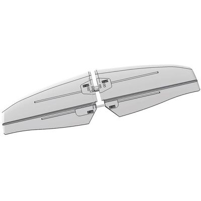Multiplex - FUNRAY - Stabilizzatore - senza-decorazione - RC part Multiplex - FUNRAY - Stabilizzatore - senza-decorazione - RC part