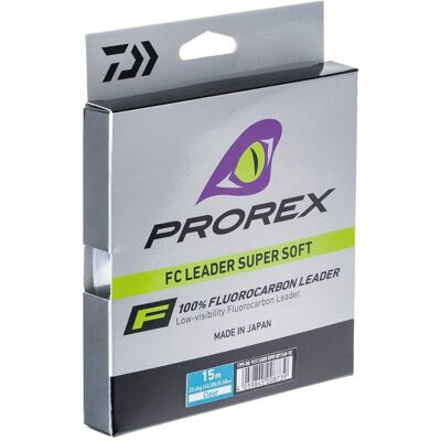 Ligne de Pêche en Fluorocarbone Daiwa Prorex - 1,00 mm 15 m Transparent - Ligne de Pêche - Publicité Ligne de Pêche en Fluorocarbone Daiwa Prorex - 1,00 mm 15 m Transparent - Ligne de Pêche - Publicité