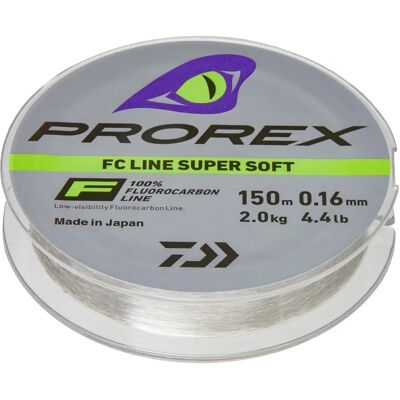 DAIWA Prorex Fluorocarbon Super Soft - Fil de pêche - Publicité DAIWA Prorex Fluorocarbon Super Soft - Fil de pêche - Publicité