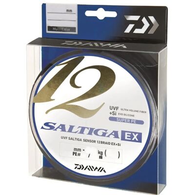 Daiwa Saltiga 12 Braid Ex - Hochfestes Mehrfarben-Angelrute Daiwa Saltiga 12 Braid Ex - Hochfestes Mehrfarben-Angelrute