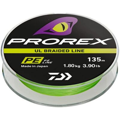 Daiwa Prorex UL Finesse 135m - Pletená vlasce Daiwa Prorex UL Finesse 135m - Pletená vlasce