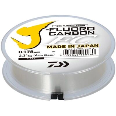 Daiwa J Fluorocarbono 50 M - Línea de fluorocarbono Daiwa J Fluorocarbono 50 M - Línea de fluorocarbono