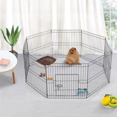 YAHEETECH Enclos pour Animaux avec 8 Panneaux Pliables 61x61cm - Publicité YAHEETECH Enclos pour Animaux avec 8 Panneaux Pliables 61x61cm - Publicité