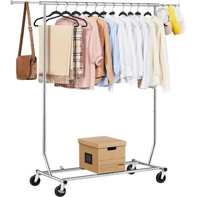 YAHEETECH - Porte-vêtements en Métal Réglable - 165-178cm - Capacité 90kg - Publicité YAHEETECH - Porte-vêtements en Métal Réglable - 165-178cm - Capacité 90kg - Publicité