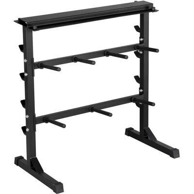 YAHEETECH Estante para Pesas - Soporta Hasta 300kg YAHEETECH Estante para Pesas - Soporta Hasta 300kg