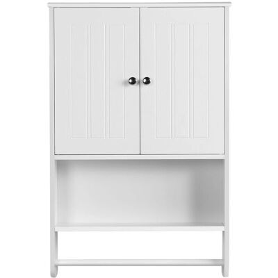 Yaheetech - Armario de Pared - Blanco - 48,5x14x73 cm - Armario de Baño Yaheetech - Armario de Pared - Blanco - 48,5x14x73 cm - Armario de Baño
