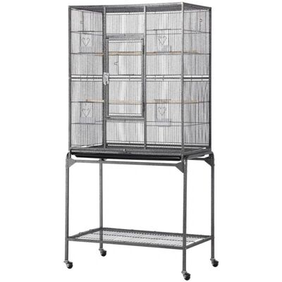 Jaula grande Yaheetech - Ideal para loros y aves pequeñas Jaula grande Yaheetech - Ideal para loros y aves pequeñas