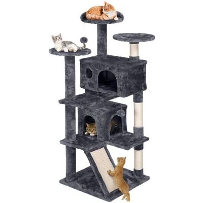 Albero per Gatti Yaheetech Multi-Livelli Sisal - Stabile e Facile da Montare Albero per Gatti Yaheetech Multi-Livelli Sisal - Stabile e Facile da Montare