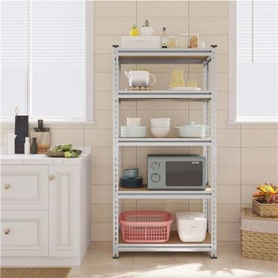 YAHEETECH - 2-Shelf Metal Shelves - 75x30x153 cm YAHEETECH - 2-Shelf Metal Shelves - 75x30x153 cm