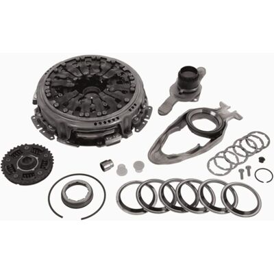Sachs DCT koblingssæt - Dobbeltkoblingsgearing - Med trykplade, skive, leje - Kræver specialværktøj Sachs DCT koblingssæt - Dobbeltkoblingsgearing - Med trykplade, skive, leje - Kræver specialværktøj