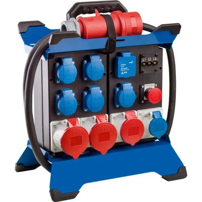 Schwabe 860937 - Elektrische Schaltbox - 32A, IP44, USB, Not-Aus Schwabe 860937 - Elektrische Schaltbox - 32A, IP44, USB, Not-Aus