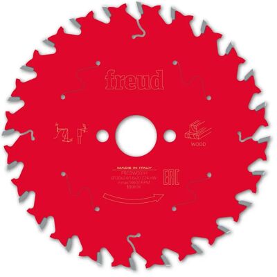 Freud Modelo F03FS09665 - Hoja para sierra circular - Ø130mm - Duradera Freud Modelo F03FS09665 - Hoja para sierra circular - Ø130mm - Duradera