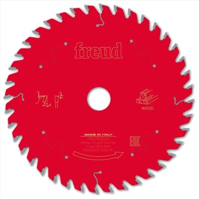 Freud Circular Saw Blade - TiCo Carbide - Durable - Anti-stick - 165mm Freud Circular Saw Blade - TiCo Carbide - Durable - Anti-stick - 165mm