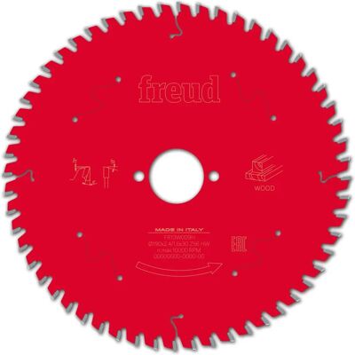 Freud Modelo F03FS09720 - Hoja para sierra circular Ø190, 2,4/1,6mm, AL30 Z56 BA 5° Freud Modelo F03FS09720 - Hoja para sierra circular Ø190, 2,4/1,6mm, AL30 Z56 BA 5°