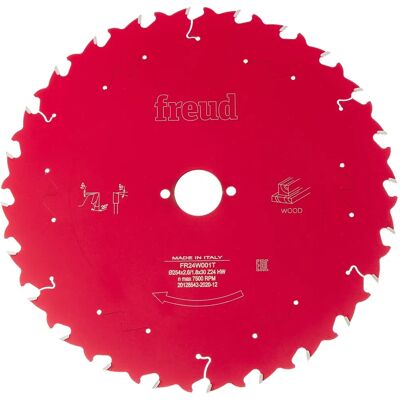 Freud Circular Saw Blade - Ø254, 2.6/1.8, AL30, Z24, 20° - Cutting Tool Freud Circular Saw Blade - Ø254, 2.6/1.8, AL30, Z24, 20° - Cutting Tool