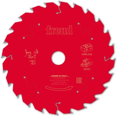 Freud - Hoja de sierra circular - Ø165, 1,45/1, AL20 Z24 BA 25° Freud - Hoja de sierra circular - Ø165, 1,45/1, AL20 Z24 BA 25°