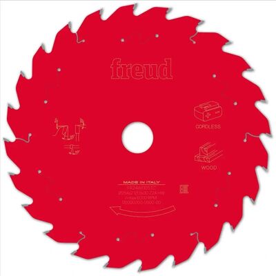 Freud Modelo F03FS10072 - Hoja para sierra circular 254mm, 2,1/1,6mm, AL30 Z24, 25° - Accesorio para herramientas eléctricas Freud Modelo F03FS10072 - Hoja para sierra circular 254mm, 2,1/1,6mm, AL30 Z24, 25° - Accesorio para herramientas eléctricas