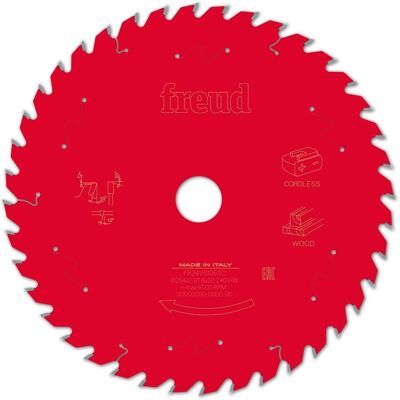 Hojapara sierra circular portátil sin cable - Freud Ø254 2,1/1,6 AL30 Z40 Hojapara sierra circular portátil sin cable - Freud Ø254 2,1/1,6 AL30 Z40