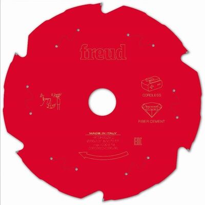 Disco de diamante FREUD Modelo F03FS10098 - Para fibrocemento y cartón yeso Disco de diamante FREUD Modelo F03FS10098 - Para fibrocemento y cartón yeso