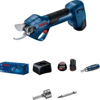 Bosch Pro Pruner - Akku Grasschere - 12V Li-Ion, Schwarz/Blau Bosch Pro Pruner - Akku Grasschere - 12V Li-Ion, Schwarz/Blau