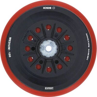 Bosch Supportplatte 150mm für Exzenterschleifer - Staubfreies Schleifen Bosch Supportplatte 150mm für Exzenterschleifer - Staubfreies Schleifen