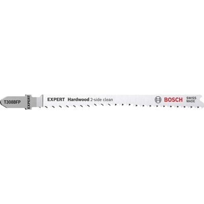 Bosch T 308 BFP Stichsägenblatt - Hartholz 2-Seiten Clean - 3 Stk Bosch T 308 BFP Stichsägenblatt - Hartholz 2-Seiten Clean - 3 Stk