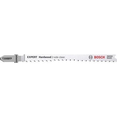 Bosch T 308 BFP Stichsägeblatt - Holz - 2-seitig sauber - 50mm Bosch T 308 BFP Stichsägeblatt - Holz - 2-seitig sauber - 50mm