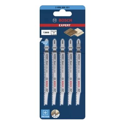 Bosch T308B Expert Wood Jigsaw Blades - 3 Variants Bosch T308B Expert Wood Jigsaw Blades - 3 Variants