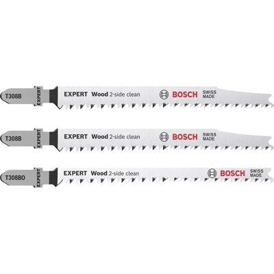 Bosch T 308 B T 308 BO Stichsägenblätter 3 Stück Bosch T 308 B T 308 BO Stichsägenblätter 3 Stück