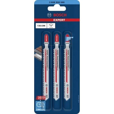 Bosch Expert Plastkomposit Revisionssav T 301 CHM - 3 stk Bosch Expert Plastkomposit Revisionssav T 301 CHM - 3 stk