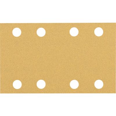 Bosch Giallo 80x133mm Grano 100 Fogli Abrasivi - Carta abrasiva per legno e vernice Bosch Giallo 80x133mm Grano 100 Fogli Abrasivi - Carta abrasiva per legno e vernice
