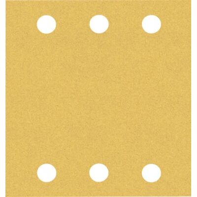 Bosch C470 Carta abrasiva orbitale - 120 grit, 115x107mm, confezione da 10 Bosch C470 Carta abrasiva orbitale - 120 grit, 115x107mm, confezione da 10