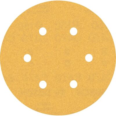 Disques abrasifs Bosch C470 - 150mm, 6 trous, Jaune - Ponçage pour bois et peinture - Publicité Disques abrasifs Bosch C470 - 150mm, 6 trous, Jaune - Ponçage pour bois et peinture - Publicité